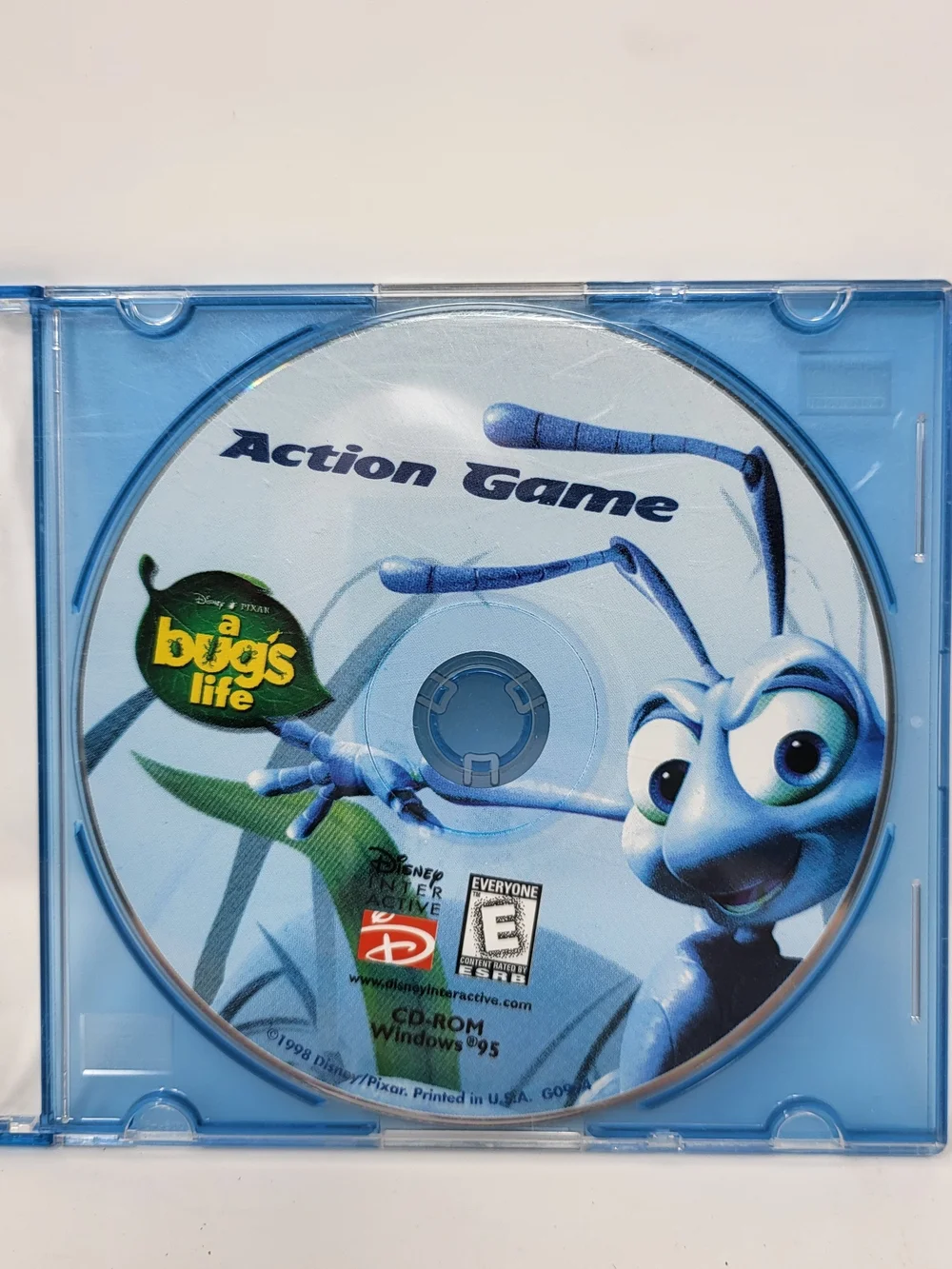 Disney A Bug's Life Action Game - Blue CD-ROM